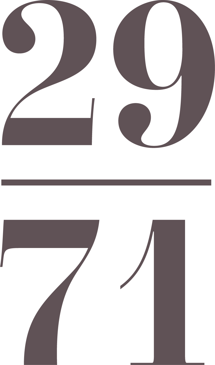 29 71 Logo Grey