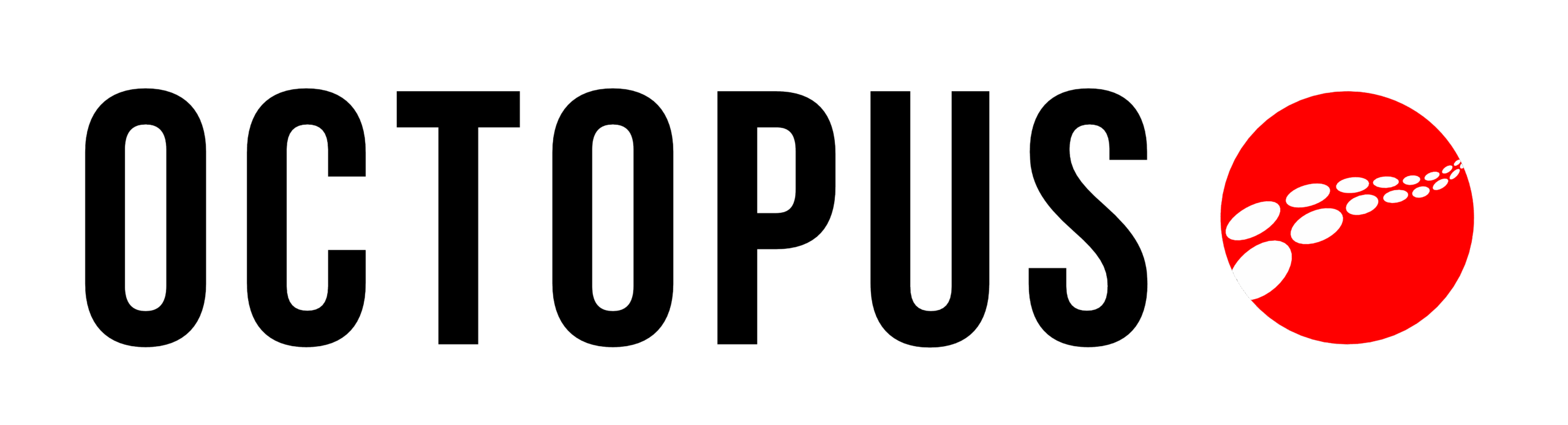 Octopus Logo Black 9900x2850