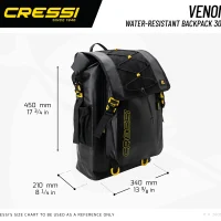 Cressi Backpack Venom Sizechart Web 96dpi